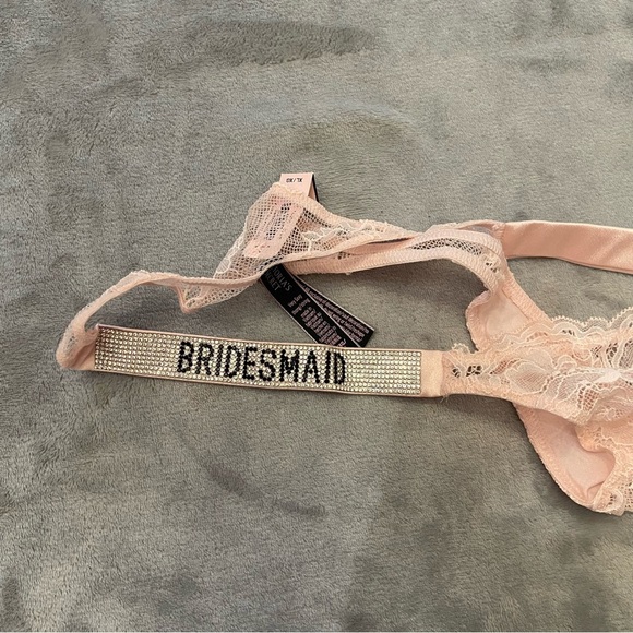 New! Victorias Secret very sexy shine strap bridesmaid thong panty 4229 - Picture 8 of 12